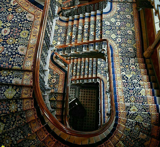 فرش شگفت‌انگیز 3 بعدی ایرانی در لندن
